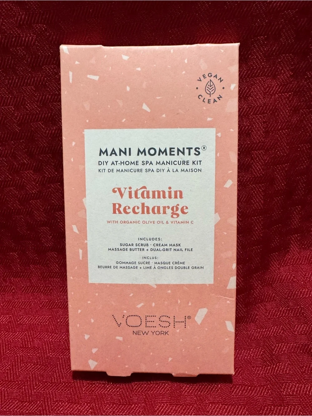 VOESH Pedi In A Box Coco Colada Oasis and 3 pack of assorted Mani moments.